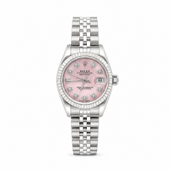 Rolex DateJust 26MM 69174 Pink MOP Dial Watch